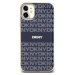 DKNY PC/TPU Repeat Pattern Tonal Stripe Magsafe kryt iPhone 11 modrý