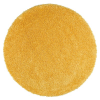 Žlutý koberec Universal Aqua Liso, ø 80 cm