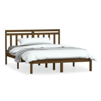 Rám postele medově hnědý masivní borovice 120 × 200 cm, 3100587