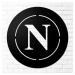 Dřevěné logo na zeď - SSC Neapol