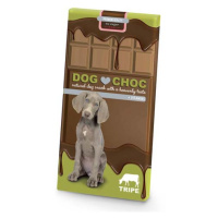 Duvo+ DOG CHOC Tripe 100g čokoláda pro psy bez cukru s dršťkami