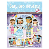 Šaty pro nevěsty - kniha samolepek - Julie Camel