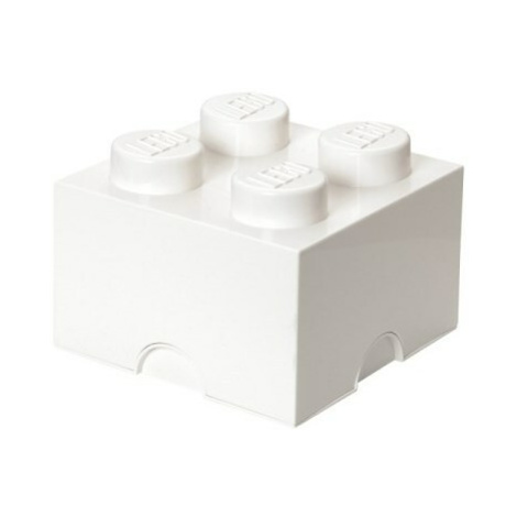 LEGO® úložný box 4 - bílá 250 x 250 x 180 mm