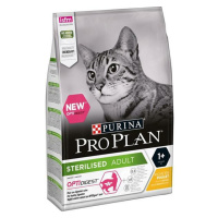 PURINA PRO PLAN Sterilised Chicken granule pro kočky 3 kg