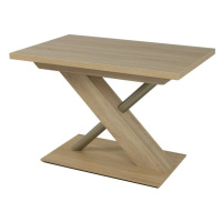 Jídelní stůl UTENDI dub sonoma, šířka 130 cm