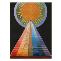 Obrazová reprodukce Altarpiece No.1 (Rainbow Abstract) - Hilma af Klint, 30x40 cm