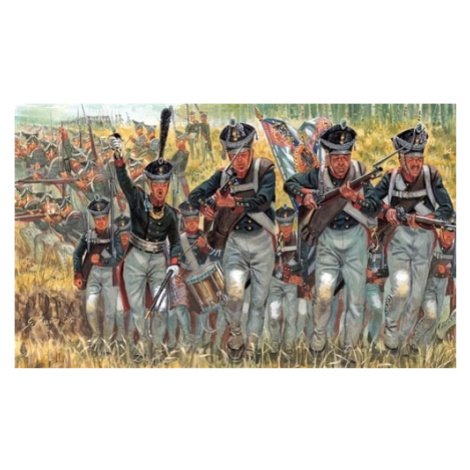 Model Kit figurky 6073 - Napoleonic WARS: RUSSIAN Infantry (1:72) Italeri