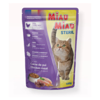 Miau Miau Kapsa Sterilised Chicken - 24x100g