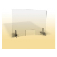 OFFICE PRO ochranné plexi sklo na stůl OC 900 V s vysokým otvorem