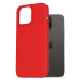 AlzaGuard Matte TPU Case pro iPhone 15 Pro Max červený