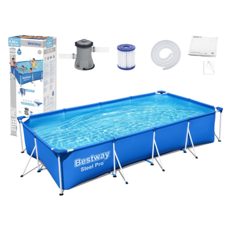 Bazén Bestway Steel Pro 400x211cm