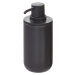 Černý dávkovač na mýdlo iDesign Cade, 335 ml