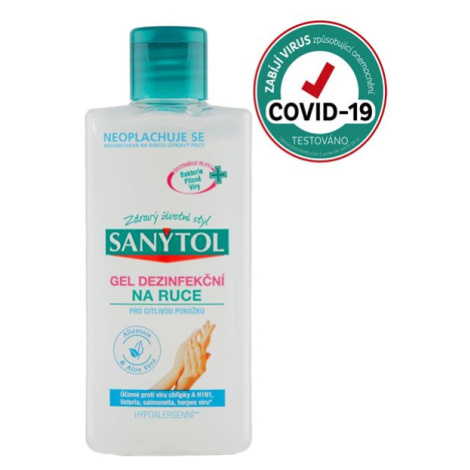 Sanytol dezinfekční gel na ruce 75 ml - hypoalergenní
