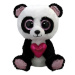 Meteor TY BOOS ESME, 15 cm - panda with heart (3)