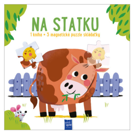 Na statku - Kniha + 3 magnetické puzzle skládačky YoYo Books