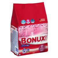 Bonux Radiant Rose prací prášek 3v1 18 praní 1,17kg