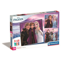 Puzzle Frozen, (3x) 48 ks