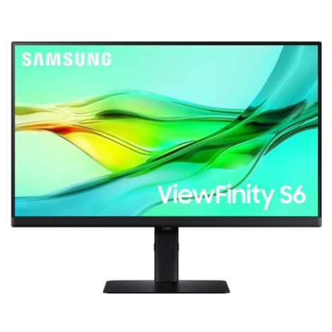 Samsung ViewFinity S6 (S60UD) monitor 24" černý LS24D600UAUXEN Černá