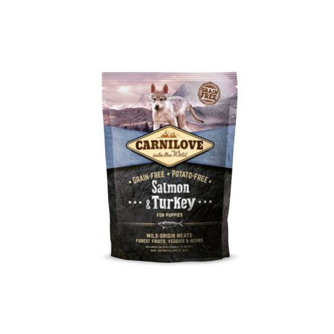 Carnilove Dog salmon & turkey for puppies 1,5kg