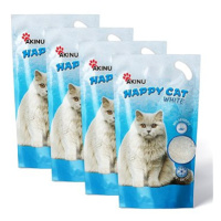 Akinu Happy cat white 3,6 l multipack 4 ks