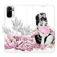 iSaprio flip pouzdro Girl with bubble pro Xiaomi Redmi Note 10 / Note 10S