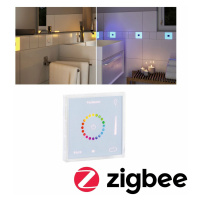 PAULMANN LumiTiles příslušenství Smart Home Zigbee Square Touch Modul IP44 100x10mm bílá umělá h