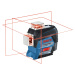 Aku čárový laserový měřič Bosch GLL 3-80 C 0601063R05