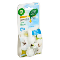 Air Wick Essential Oils Tekutá náplň do elektrického osvěžovače vzduchu svěží bavlna 19ml