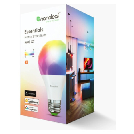 Nanoleaf Essentials Matter E27 LED E27 8.5W 1100 lm 2700-6500K NF080B02-1A19E Bílá