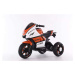 mamido  Dětská elektrická motorka MotoV6 oranžová
