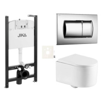 Závěsný wc set do lehkých stěn / předstěnová SAT SIKOJSREX72CR