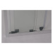 HOPA 3-dílné sprchové dveře do niky MELIDE BARVA rámu Chrom/Leštěný hliník (ALU), Rozměr A 100 c