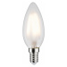 PAULMANN LED svíčka 4,5 W E14 mat teplá bílá 286.12 P 28612