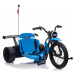 mamido Dětská elektrická tříkolka DRIFT BIKE 21 modrá