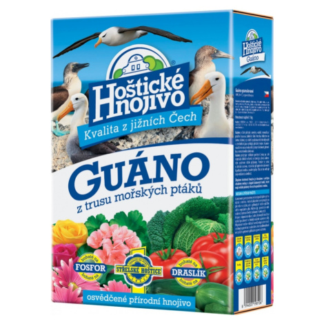 Hoštické hnojivo - GUÁNO granulované 1 kg