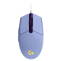 Logitech G102 herní myš fialová