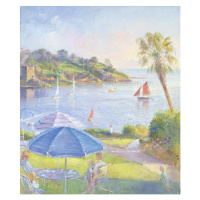 Obrazová reprodukce Shades and Sails, 1992, Timothy Easton, 35 × 40 cm