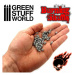 Dekorace Green Stuff World: Resin Burning Skulls