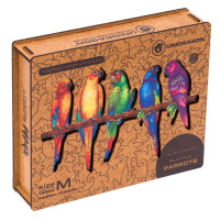 Unidragon Dřevěné puzzle Playful Parrots 291 ks