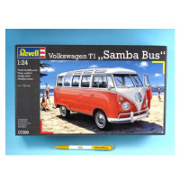 Plastic modelky auto 07399 - VW T1 SAMBA BUS (1:24)