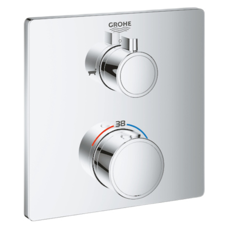 Grohe Grohtherm termostat bez podomítkového tělesa chrom 24080000 G24080000