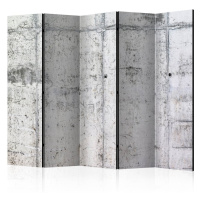 Paraván Concrete Wall Dekorhome 225x172 cm (5-dílný),Paraván Concrete Wall Dekorhome 225x172 cm 