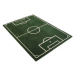 Dětský zelený koberec Hanse Home Football Field, 120 x 170 cm