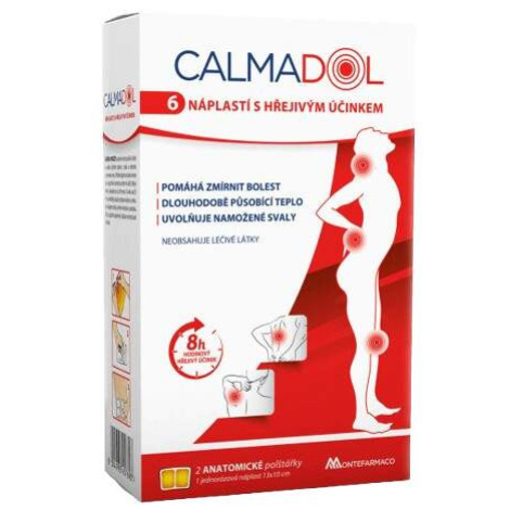 CALMADOL 6 náplastí s hřejivým účinkem