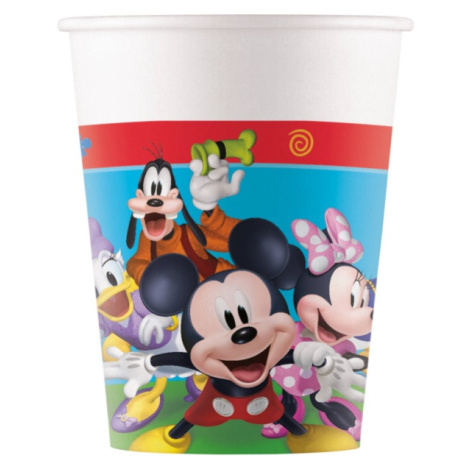 Mickey Mouse party - Kelímky papírové  200 ml 8 ks Procos