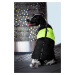 Vsepropejska Slim-rainy obleček pro psa na zip Barva: Černo-růžová, Délka zad (cm): 26, Obvod hr