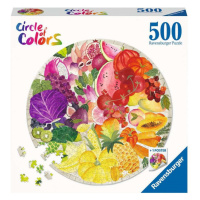 Ravensburger - 2D puzzle: Barevná paleta. Ovoce a zelenina 500 ks