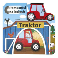 Traktor - Pomocníci na kolech + dřevěný, ekologicky nezávadný traktůrek