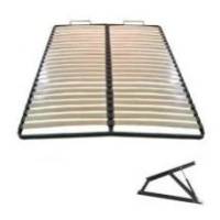 Rošt kovový + pístový mechanismus