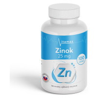 Vitamax Zinek 100 tabliet mg: 25 mg